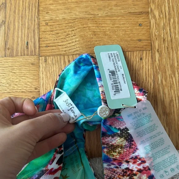 LULI FAMA GORGEOUS CHAOS BIKINI bottom XS - Picture 4 of 7